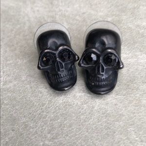 3/$25 Skull/Darth Vader earrings
